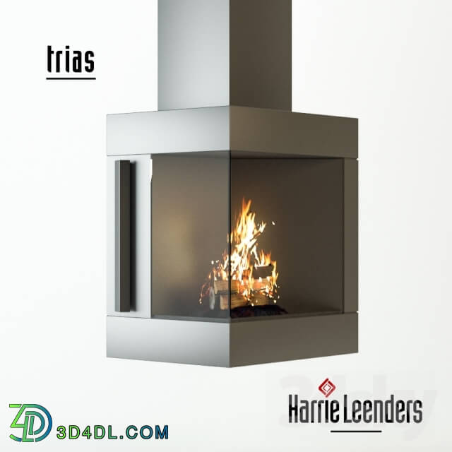 Fireplace - Trias by Harrie Leenders