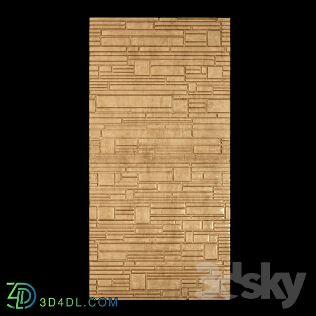 Decorative plaster - wall 3d panel decorative