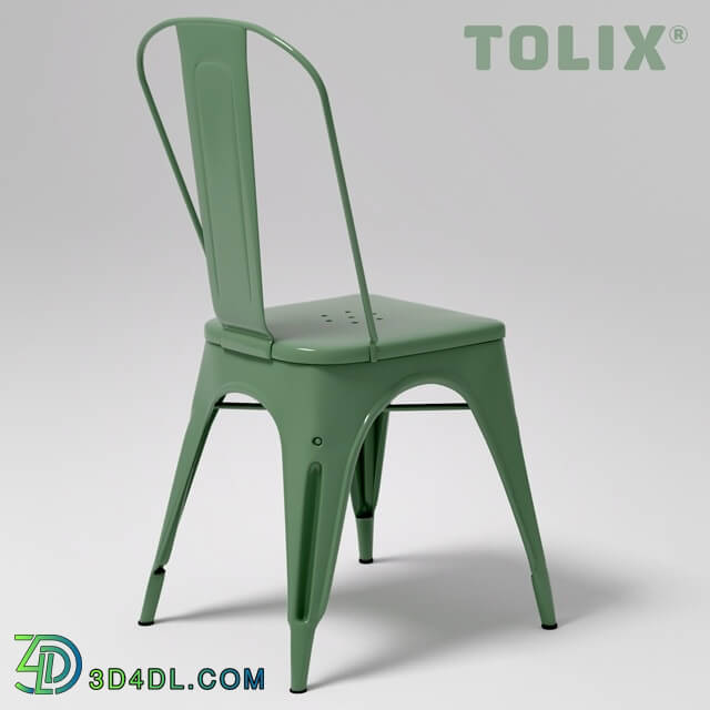 Chair - Tolix A chair _vray _ corona_