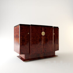 Table - Chest of drawers_ art deco 