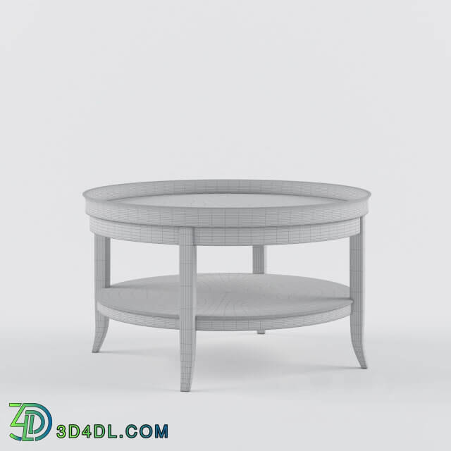 Table - Misendemeure Low Table Rous. Round