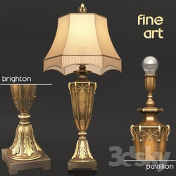 Table lamp - Brighton pavillion lamp from Fine Art 