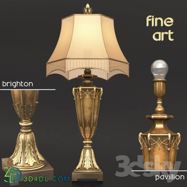 Table lamp - Brighton pavillion lamp from Fine Art