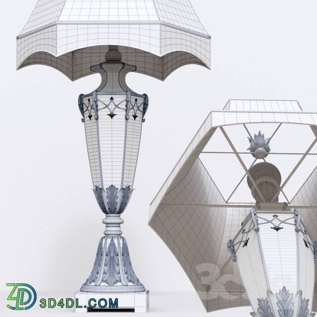 Table lamp - Brighton pavillion lamp from Fine Art