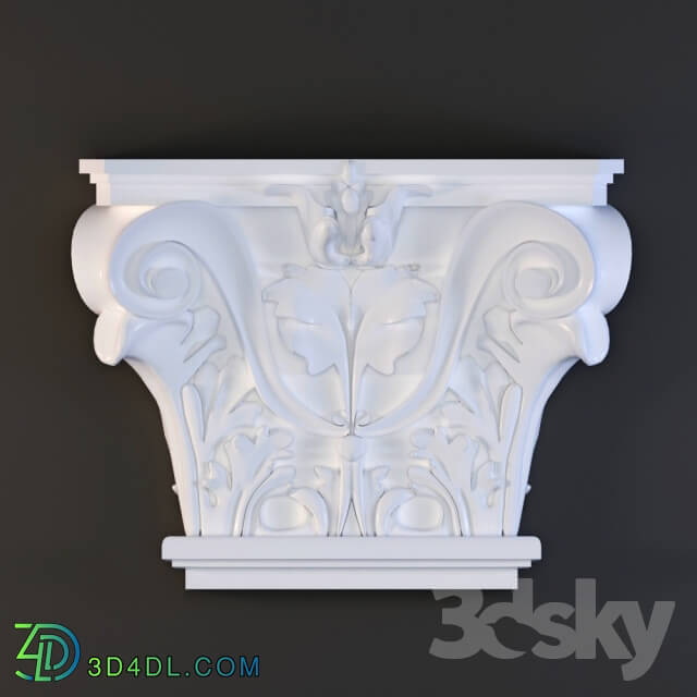 Decorative plaster - Orac Decor K201 pilaster 2014