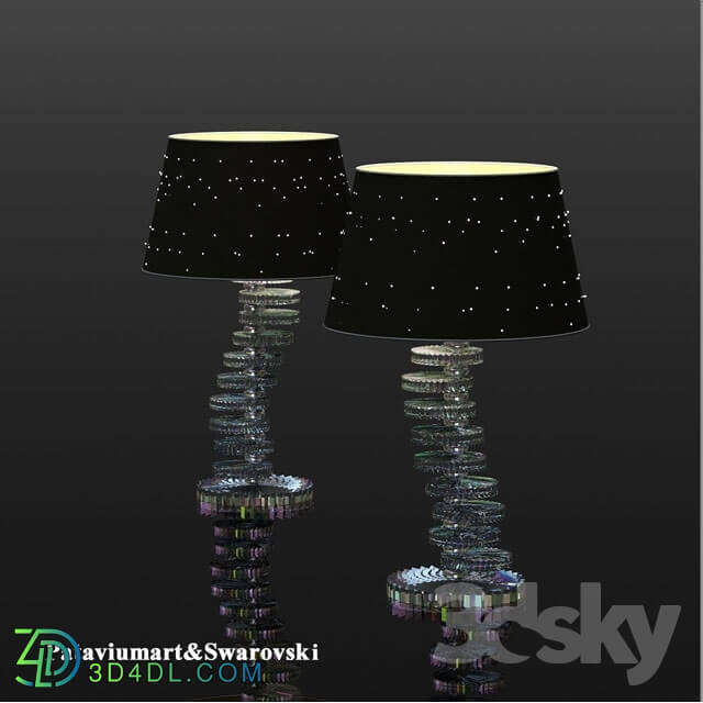 Table lamp - Lamp - Pataviumart _amp_ Swarovski