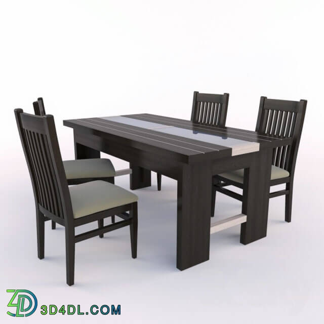 Table _ Chair - Dining table with chairs