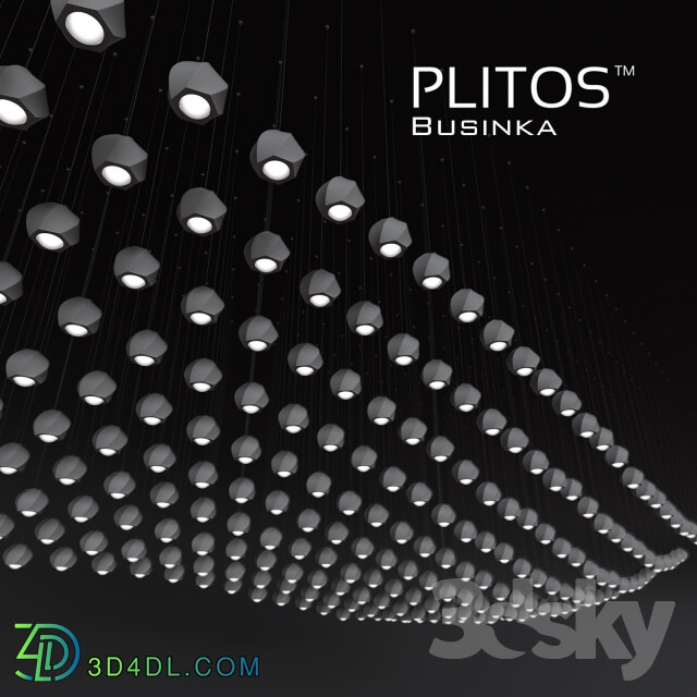 Ceiling light - Plitos Businka
