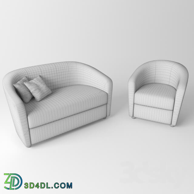 Sofa - Blest Beauty sofa and armchair