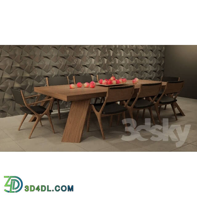 Table _ Chair - Issa chairs and dining table