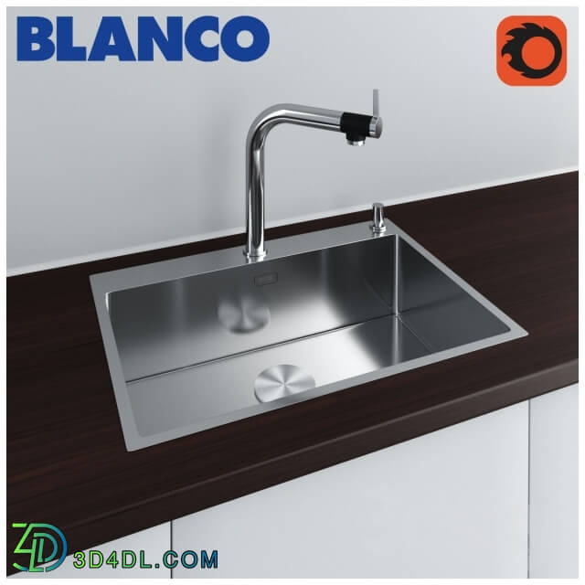 Sink - Series sinks Blanco Andano the recommended mixer Blanco Vonda