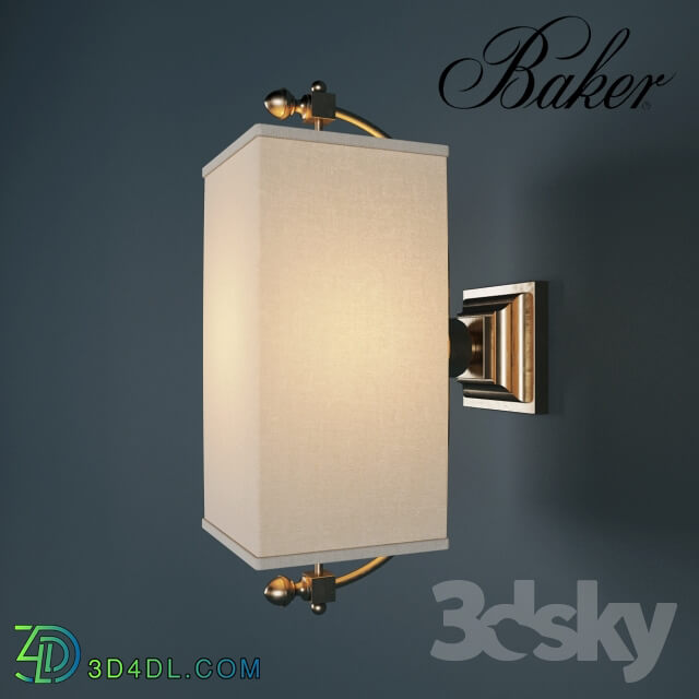 Wall light - Baker_LYRE SCONCE_JACQUES GARCIA