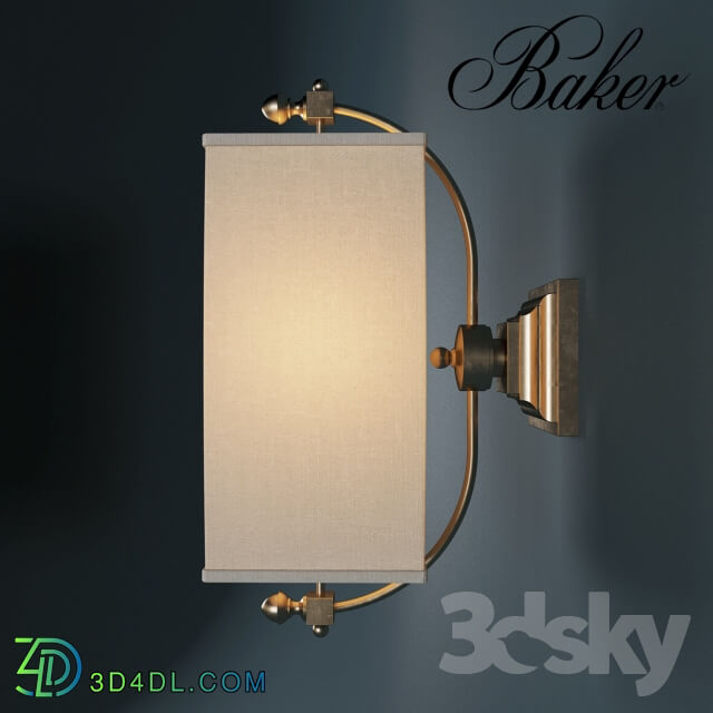 Wall light - Baker_LYRE SCONCE_JACQUES GARCIA