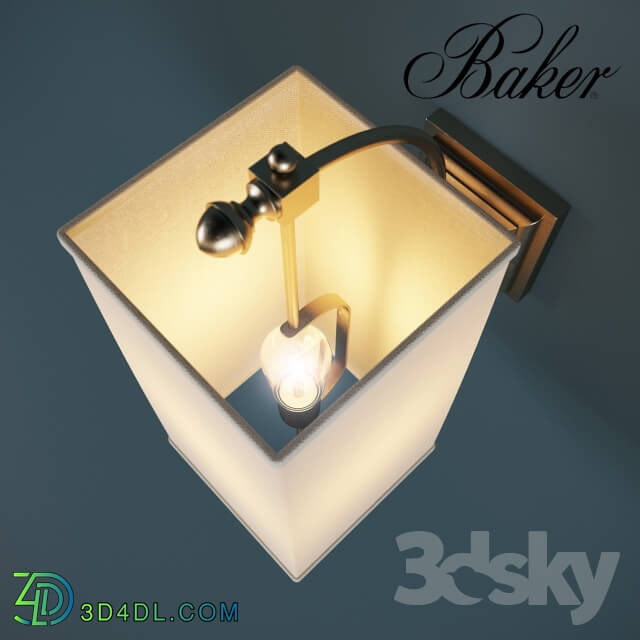 Wall light - Baker_LYRE SCONCE_JACQUES GARCIA