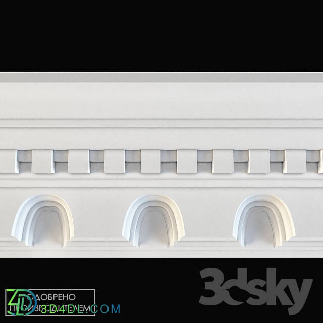 Decorative plaster - Cornice