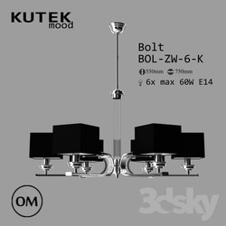 Ceiling light - Kutek Mood _Bolt_ BOL-ZW-6-K 