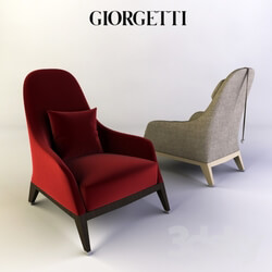 Arm chair - Giorgetti 51060 