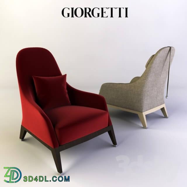 Arm chair - Giorgetti 51060