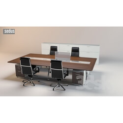 Office furniture - Desktop c Sedus pedestal 