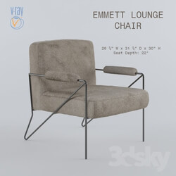 Arm chair - EMMETT LOUNGE CHAIR 