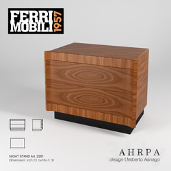 Sideboard _ Chest of drawer - Ferri Mobili 1957 Ahrpa Night Stand art. 2201 