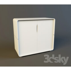 Sideboard _ Chest of drawer - Ligne roset_Commode 2 portes 