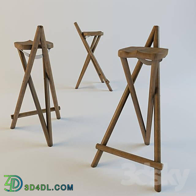 Chair - chair-bar wooden