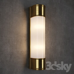 Wall light - GRAMERCY HOME - INDUSTRIAL TUBE SCONCE SN036-2-BRS 