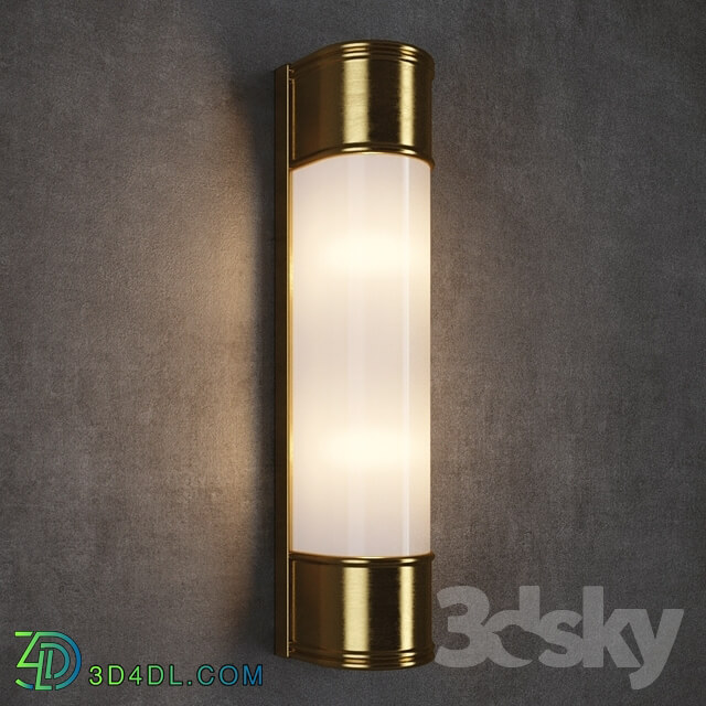 Wall light - GRAMERCY HOME - INDUSTRIAL TUBE SCONCE SN036-2-BRS
