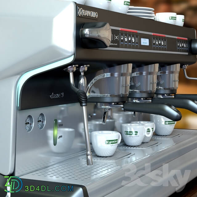 Restaurant - Professional coffee machines Rancilio_ 3 groups