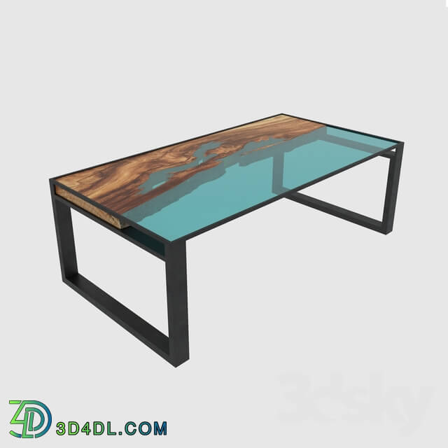 Table - solid wood coffee table