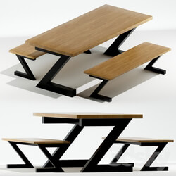 Table _ Chair - Handmade table 
