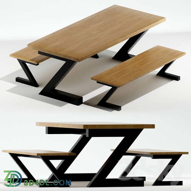Table _ Chair - Handmade table