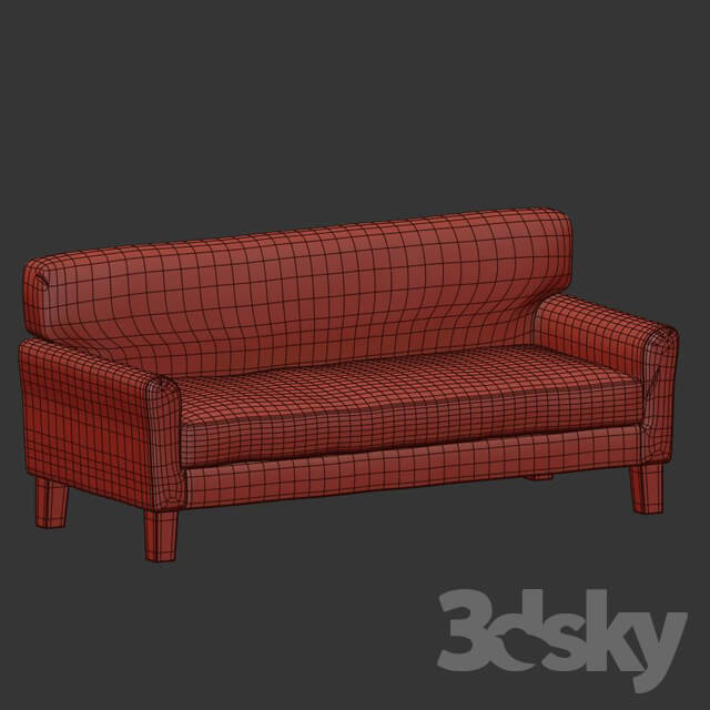 Sofa - Box Cushion Sofa Slipcover