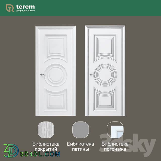 Doors - Factory of interior doors _Terem__ model Coliseum 3 _E-classic collection_