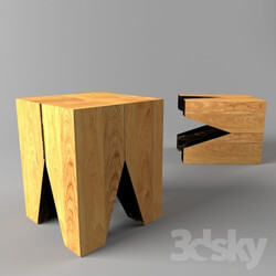 Chair - wood seat 