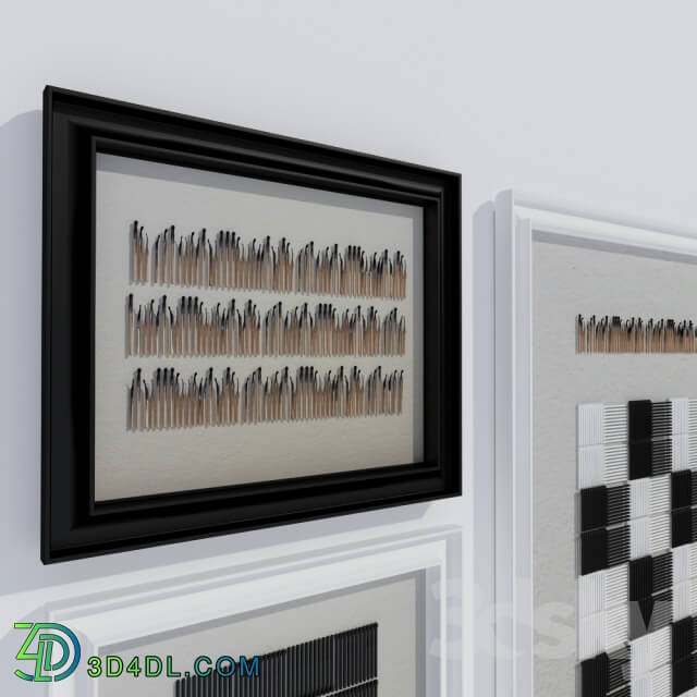 Frame - series of decorative works