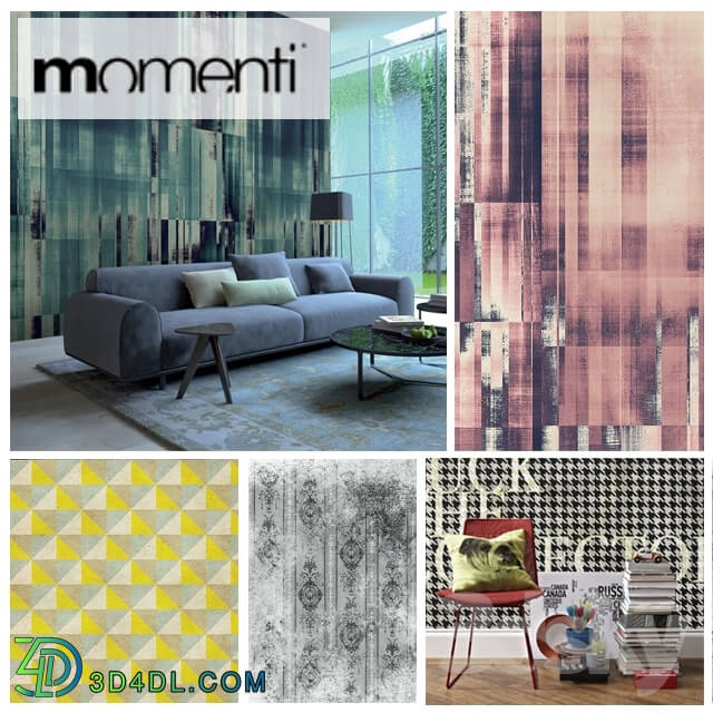 Wall covering - Momenti Decorative Wallpaper