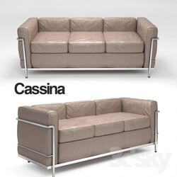 Sofa - Cassina LC2 Sofa 