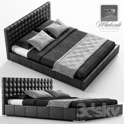 Bed - Maddy Upholstered Panel Bed 
