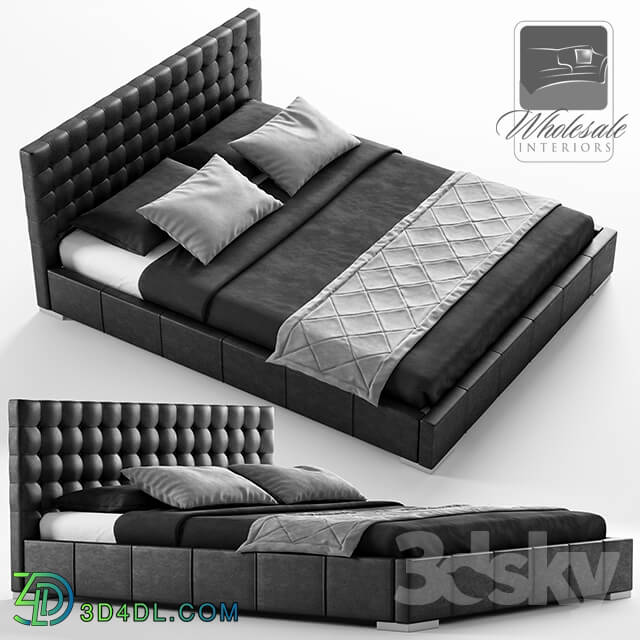 Bed - Maddy Upholstered Panel Bed