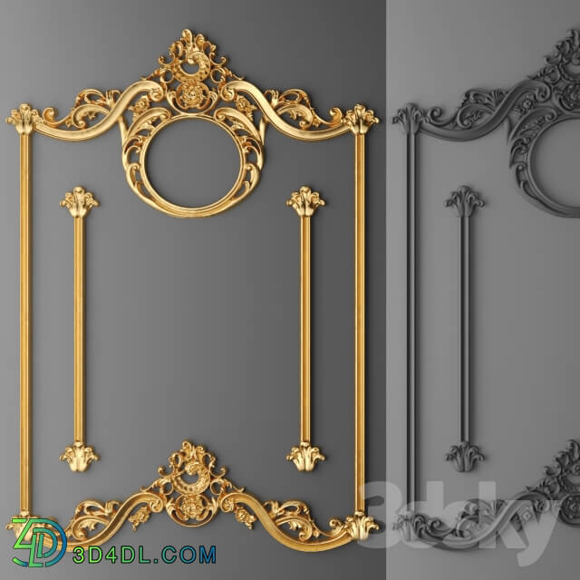 Decorative plaster - Frame.