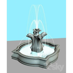 Other architectural elements - Fountain _Dolphins_ Italy 