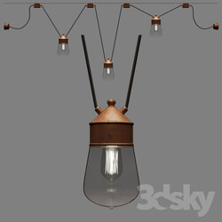 Ceiling light - ILFANALE DROP 