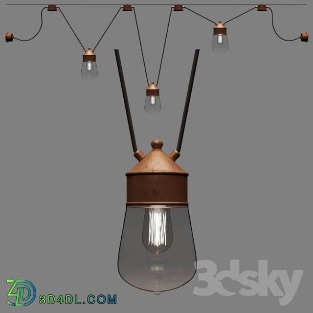 Ceiling light - ILFANALE DROP