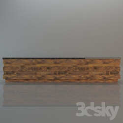 Table - Pallet Serving Counter Raw look 