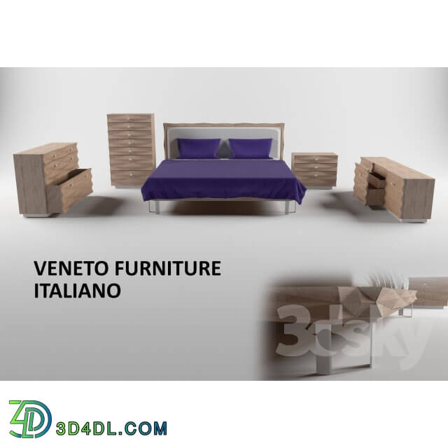 Bed - Veneto furniture