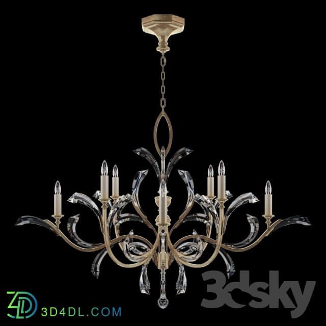 Ceiling light - Fine Art Lamps_ 701240 _Silver_