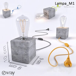 Table lamp - Lamp_M1 