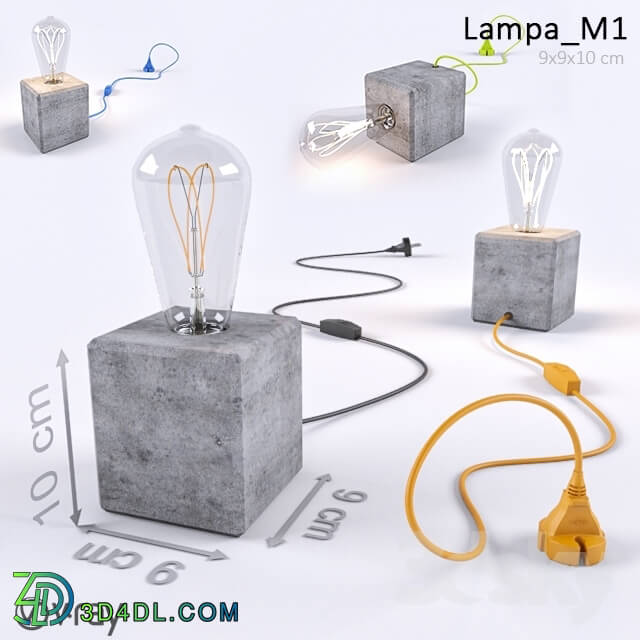 Table lamp - Lamp_M1